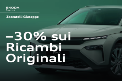 Promo  –30% sui Ricambi Originali Skoda